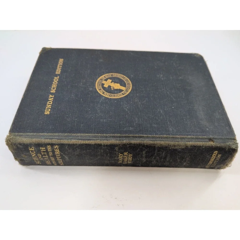 RARE SUNDAY SCHOOL ED🌿Science Health Key to the Scriptures Mary Baker Eddy 1934